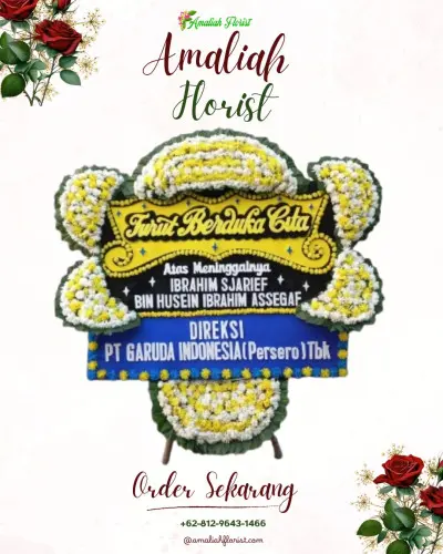 Papan Bunga Duka di Banjarasem